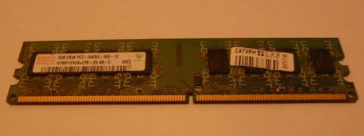 Лот: 10981447. Фото: 1. Память Hynix DDR2 800Mhz 2Gb. Оперативная память
