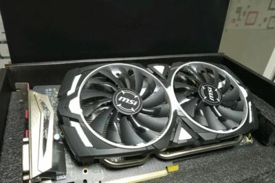 Лот: 13133134. Фото: 1. Видеокарта GTX 1060 MSI Armor... Видеокарты