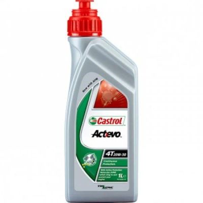 Лот: 3928570. Фото: 1. Castrol Act Evo 4T 20W-50, 1л... Масла, жидкости