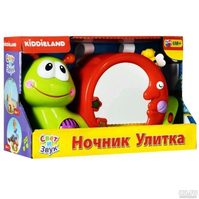 Лот: 13412545. Фото: 1. Ночник Kiddieland "Улитка" с проектором. Другое (дети растут)