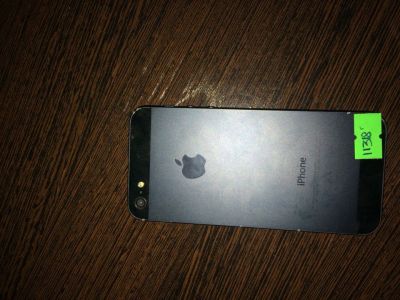 Лот: 6411750. Фото: 1. Apple iPhone 5 16 GB (черный). Смартфоны