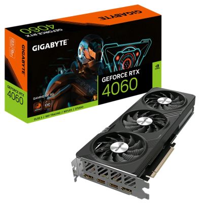 Лот: 21248316. Фото: 1. Gigabyte GeForce RTX 4060 Gaming... Видеокарты