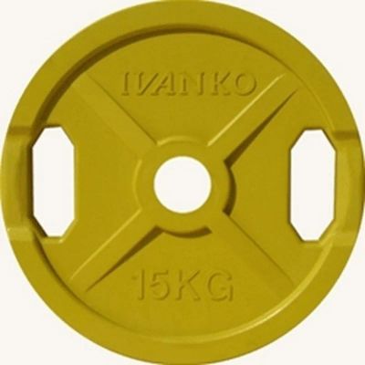 Лот: 22356740. Фото: 1. Диск обрезиненный 15кг Johns DR71022... Штанги, блины