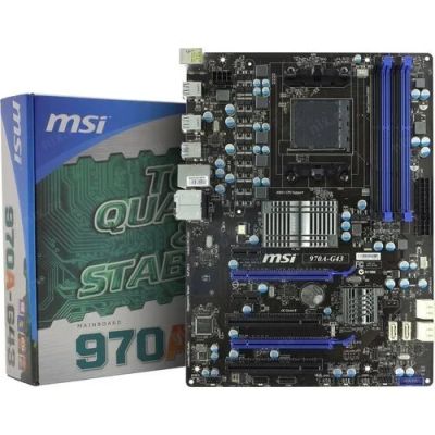 Лот: 17926362. Фото: 1. Комплект AMD FX-6350, MSI 970A-G43... Комплекты запчастей