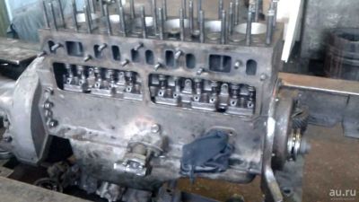 Лот: 17182245. Фото: 1. Двигатель Газ 52 (требует сборки... Двигатель и элементы двигателя