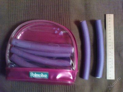 Лот: 1535889. Фото: 1. Бигуди мягкие 12шт. Другое (красота и здоровье)