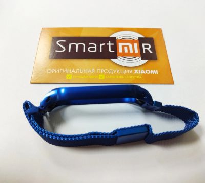 Лот: 17938027. Фото: 1. Металлический ремешок на Mi Band... Смарт-часы, фитнес-браслеты, аксессуары