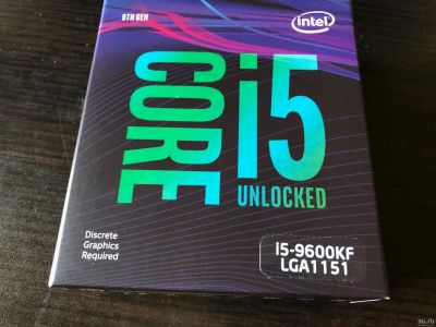 Лот: 14621374. Фото: 1. CPU Intel Core i5 9600KF степпинг... Процессоры
