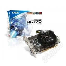 Лот: 1308367. Фото: 1. MSI R6770-MD1GD5 /1GB/128BIT/GDDR5... Видеокарты
