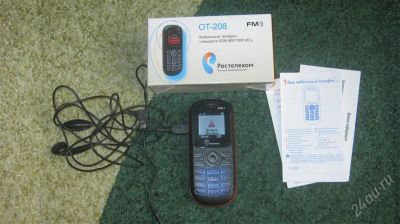 Лот: 2213845. Фото: 1. Телефон ALCATEL OT-208 только... Кнопочные мобильные телефоны