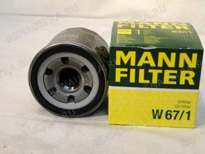 Лот: 10135834. Фото: 1. Mann-Filter W67/1. Расходные материалы