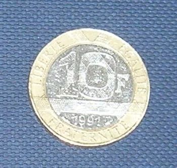 Лот: 3970607. Фото: 1. 10 франков франция 1991г. Европа