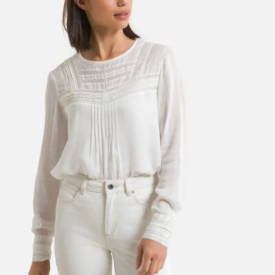 Лот: 24232452. Фото: 1. Блузка LaRedoute. Блузы, рубашки, водолазки