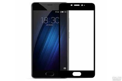 Лот: 12854587. Фото: 1. Защитное стекло Meizu M5 Note... Защитные стёкла, защитные плёнки