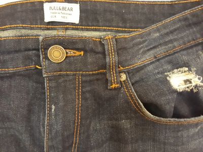 Лот: 12725681. Фото: 1. мужские Джинсы PULL&bear р 48. Брюки, джинсы, шорты