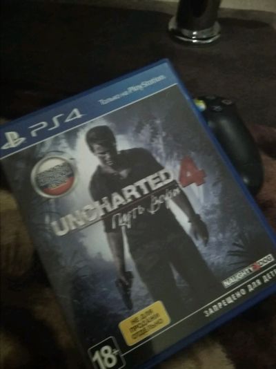 Лот: 12250590. Фото: 1. Uncharted 4 (Blu-ray диск) PS4... Игры для консолей
