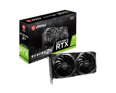 Лот: 16776359. Фото: 1. Видеокарта RTX3070 MSI Ventus... Видеокарты