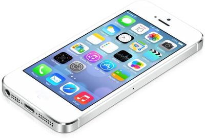 Лот: 4568707. Фото: 1. Apple IPhone 5 16gb silver белый. Смартфоны