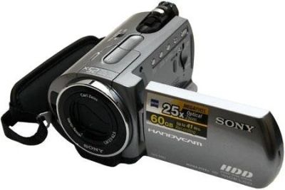 Лот: 624402. Фото: 1. Видео камера SONY DCR-SR82 HDD... Видеокамеры