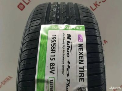 Лот: 20010106. Фото: 1. шины 195/55 R15 Nexen N'Blue HD... Шины
