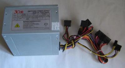 Лот: 9157169. Фото: 1. Блок питания 3Cott 3Cott-450ATX... Корпуса, блоки питания
