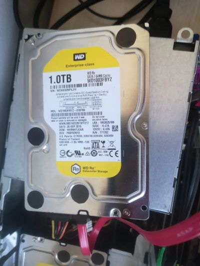 Лот: 22849789. Фото: 1. HDD SATA3 WD 1Tb, WCAW32NPxJFE. Жёсткие диски (HDD)