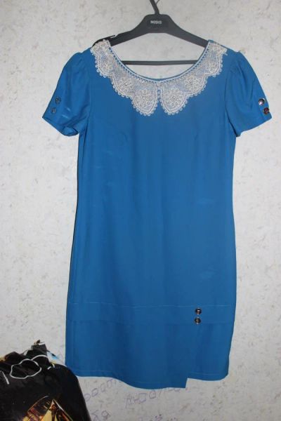 Лот: 5502724. Фото: 1. платье голубое. Платья