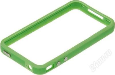 Лот: 2414314. Фото: 1. Чехол-Бампер iPhone 4G/4S (зелёный... Чехлы, бамперы