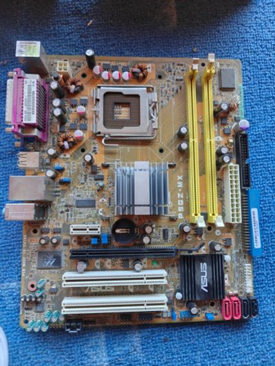 Лот: 25431665. Фото: 1. 2 материнские платы ASUS P5GZ-MX. Материнские платы