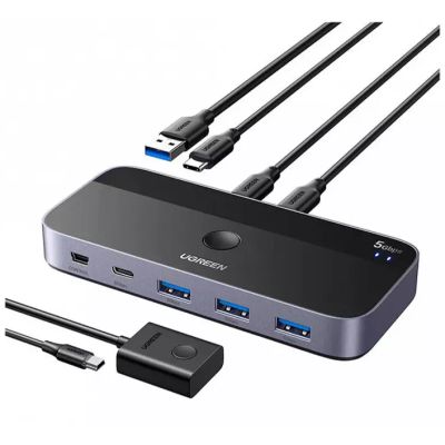 Лот: 25109162. Фото: 1. Переключатель USB UGREEN CM687... USB-флеш карты