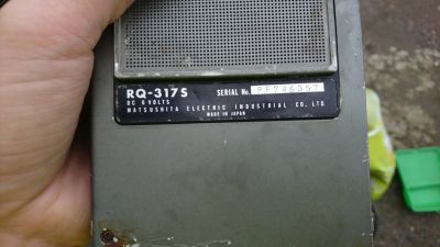 Лот: 16343786. Фото: 1. Магнитофон Panasonic rq317. Кассетные деки, магнитофоны