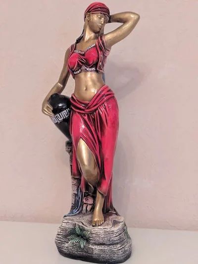 Лот: 15998693. Фото: 1. Статуэтка /Гречанка/ высота 56см. Фигурки, статуэтки