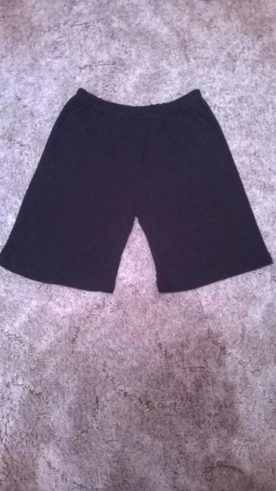 Лот: 8179260. Фото: 1. Шорты черные рост 110 см новые. Брюки, шорты, джинсы