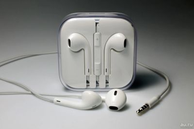 Лот: 10804677. Фото: 1. Гарнитура, наушники EarPods для... Наушники, гарнитуры