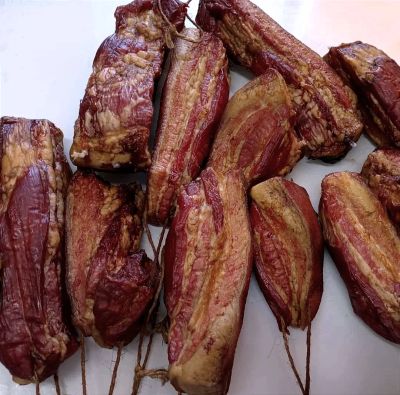 Лот: 18311099. Фото: 1. Грудинка копчёная. Мясо, птица, яйцо
