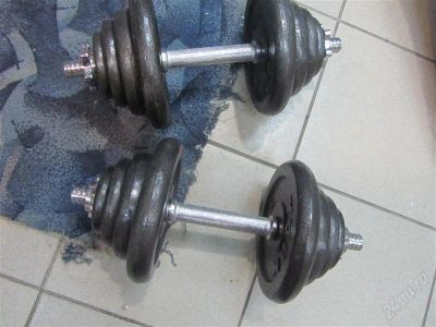 Лот: 2371611. Фото: 1. гантель 15 кг. Гантели