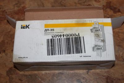Лот: 4440221. Фото: 1. Держатель предохранителя iek ИЭК... Автоматы, пакетники, предохранители