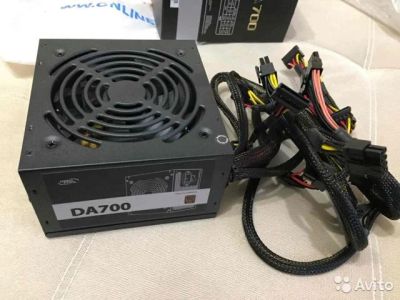 Лот: 16230454. Фото: 1. Блок питания Deepcool DA700. Неисправен. Корпуса, блоки питания