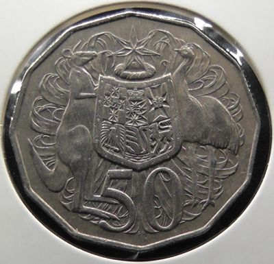 Лот: 11604704. Фото: 1. Австралия монета 50 центов 1980... Австралия и Океания