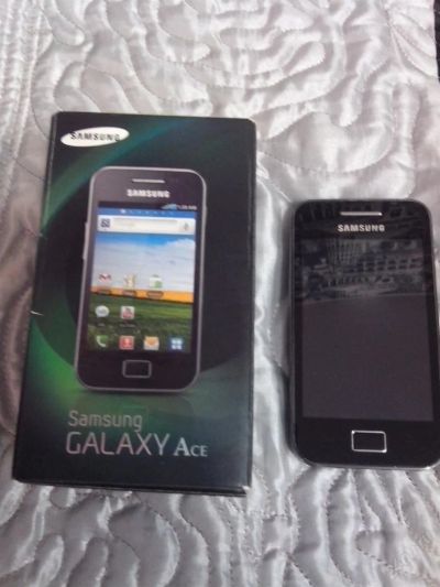 Лот: 3493634. Фото: 1. Samsung Galaxy Ace S5830 (+ microSD... Смартфоны
