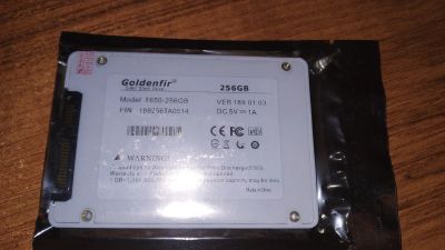 Лот: 15554317. Фото: 1. SSD Goldenfir 256Gb. SSD-накопители