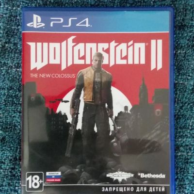 Лот: 15506161. Фото: 1. Wolfenstein 2 The new colossus... Игры для консолей