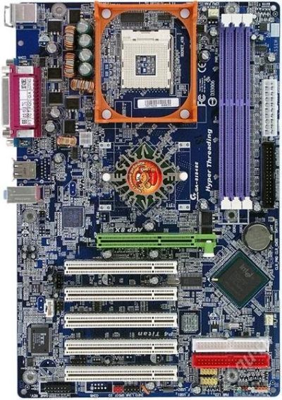 Лот: 752201. Фото: 1. GigaByte Socket 478 <i865P>. Материнские платы