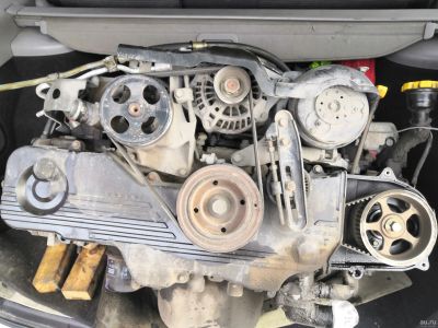 Лот: 17560288. Фото: 1. Двигатель Subaru ej202. Двигатель и элементы двигателя