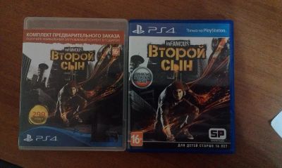Лот: 4662861. Фото: 1. Продам Infamos Second Son + комплект... Игры для консолей