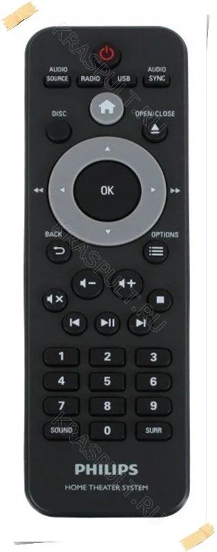 Лот: 15906275. Фото: 1. Пульт PHILIPS HTD3510, HTD3540... Пульты ДУ