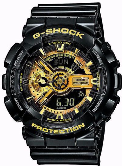 Лот: 7462698. Фото: 1. Casio G-shock GA-110GB-1A. Оригинальные наручные часы