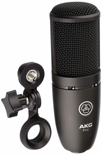 Лот: 14331557. Фото: 1. Конденсаторный микрофон AKG P120. Студийные микрофоны, радиомикрофоны и радиосистемы