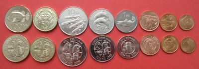 Лот: 6902095. Фото: 1. Исландия. Набор монет (1981-2008... Европа