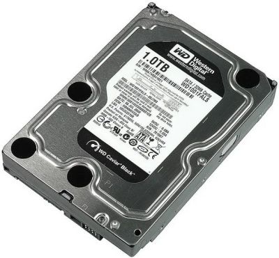 Лот: 4174476. Фото: 1. HDD 1 Tb SATA-II 300 Western Digital... Жёсткие диски (HDD)